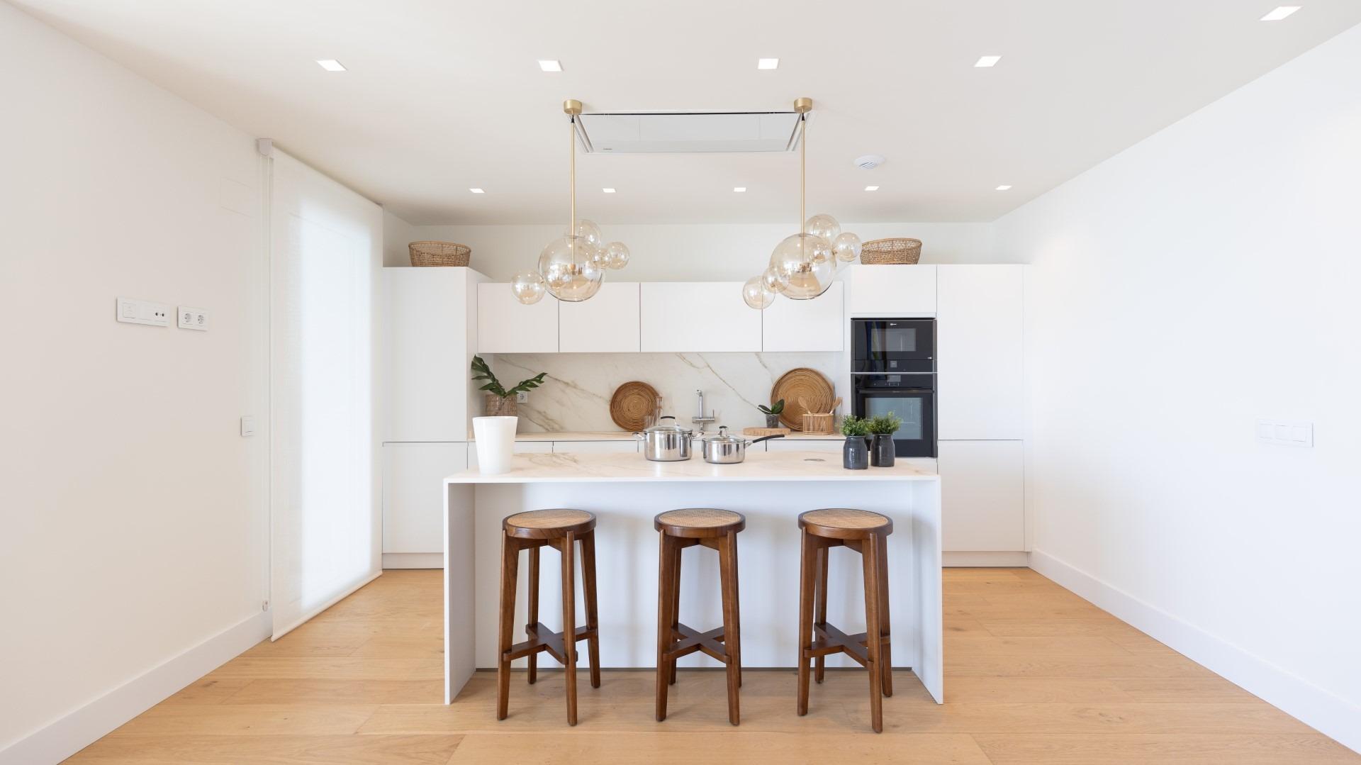 Last luxury apartments on the first line of Poniente beach