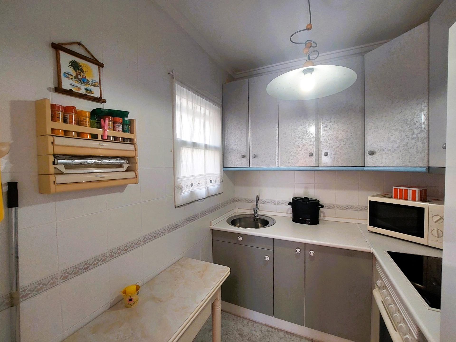 Nice bungalow on the upper floor with private solarium and sea views