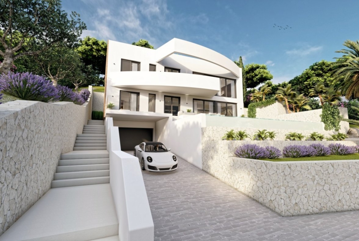 Villa de lujo a medida en Sierra de Altea