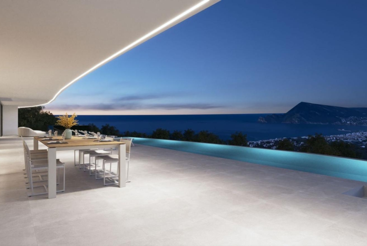 Luxury villa with exclusive design in the Sierra de Altea