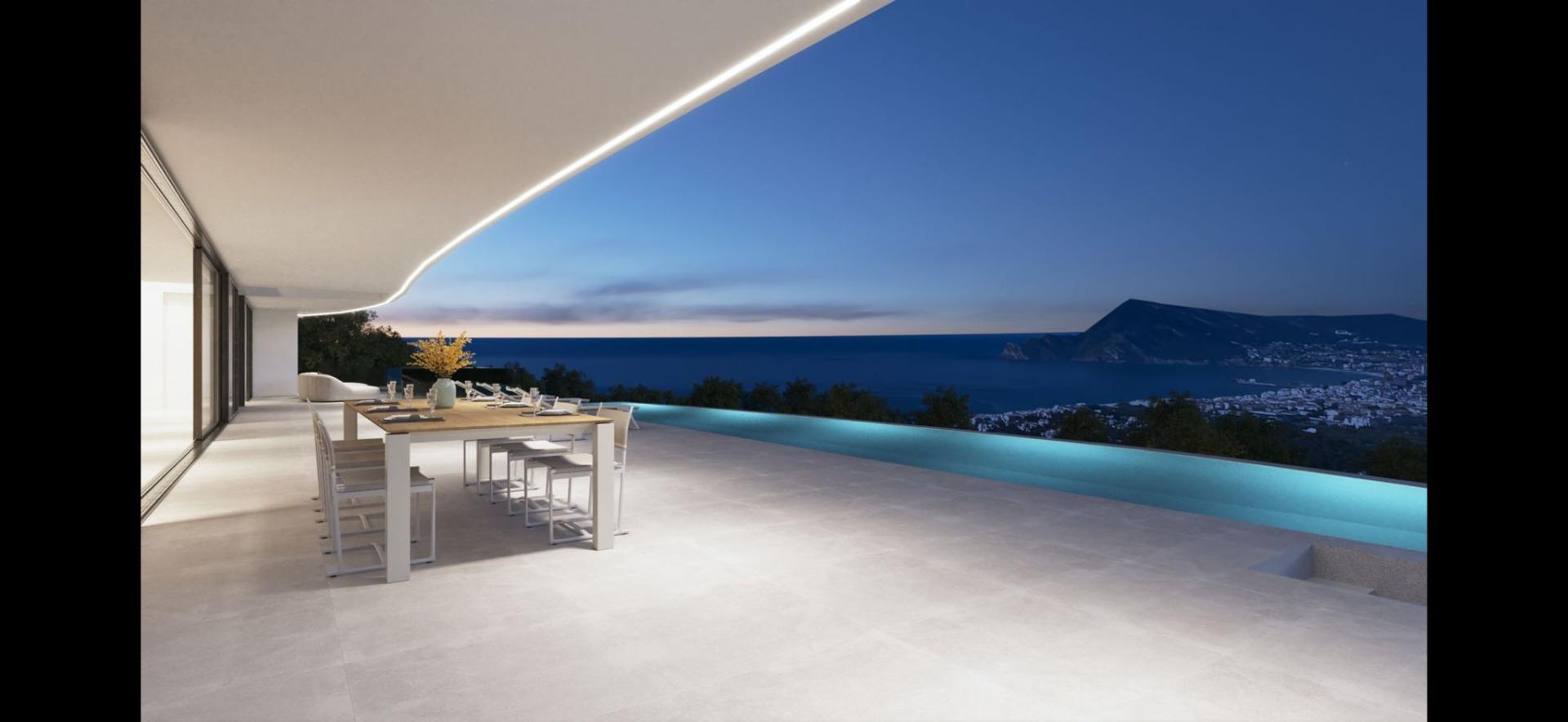 5-18-27 Luxury villa with exclusive design in the Sierra de Altea