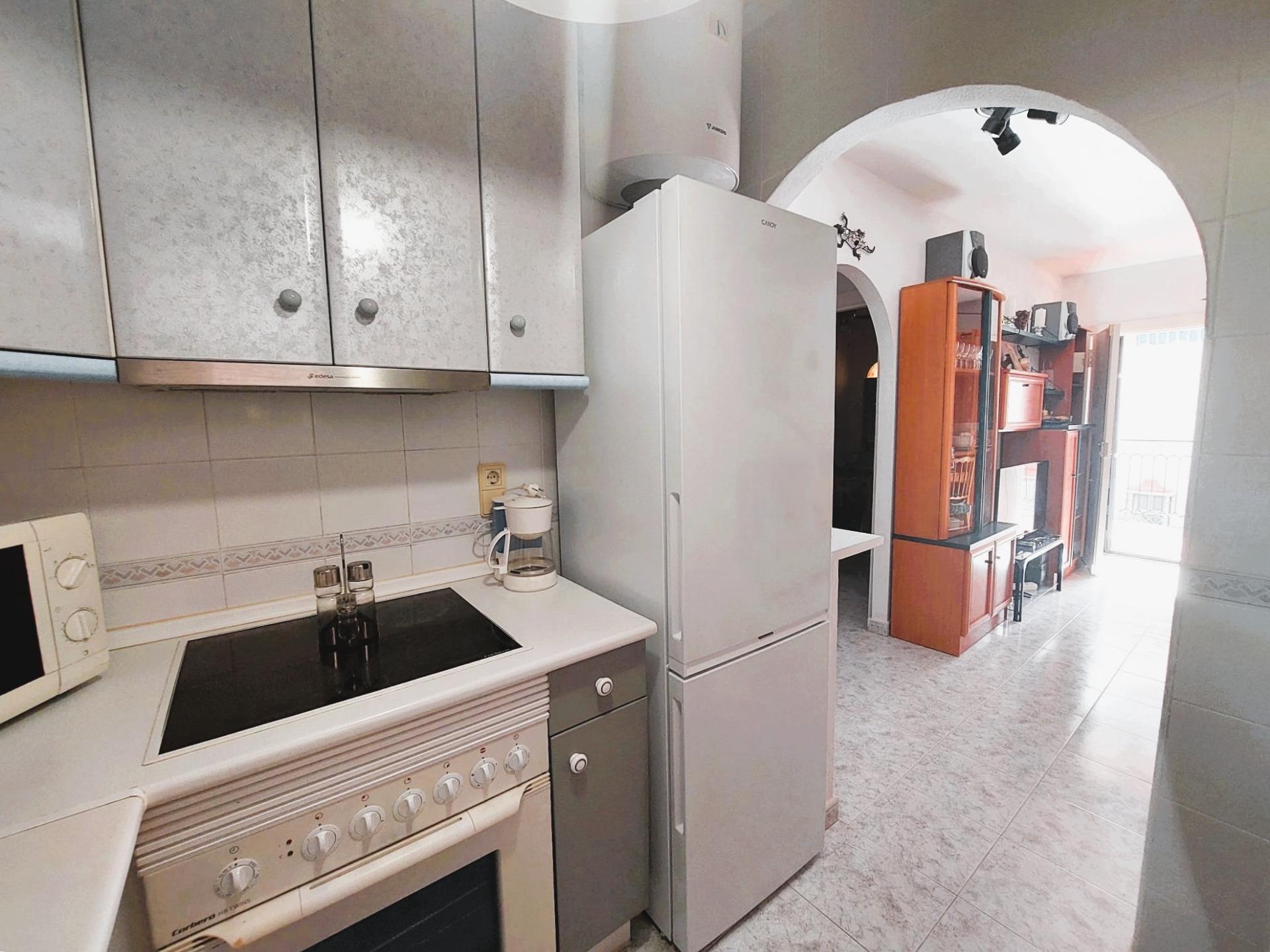 Nice bungalow on the upper floor with private solarium and sea views