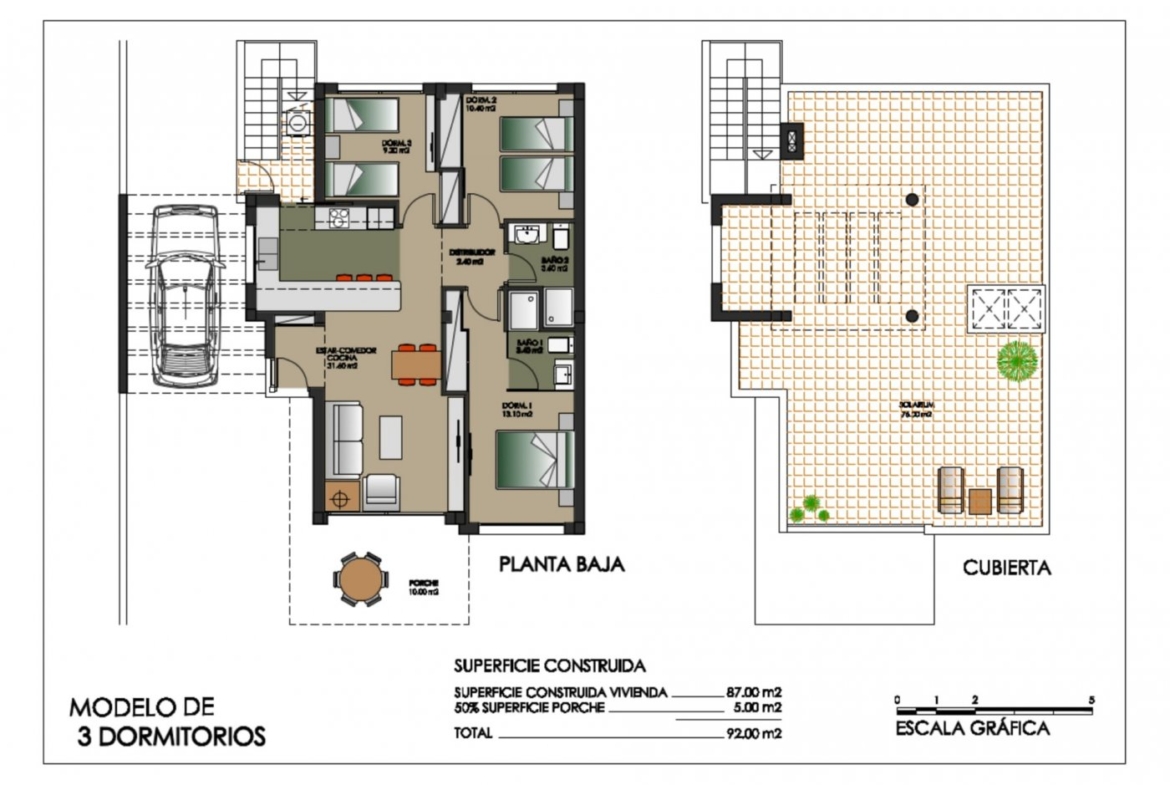 NEW BUILD RESIDENTIAL OF VILLAS IN SAN MIGUEL DE SALINAS