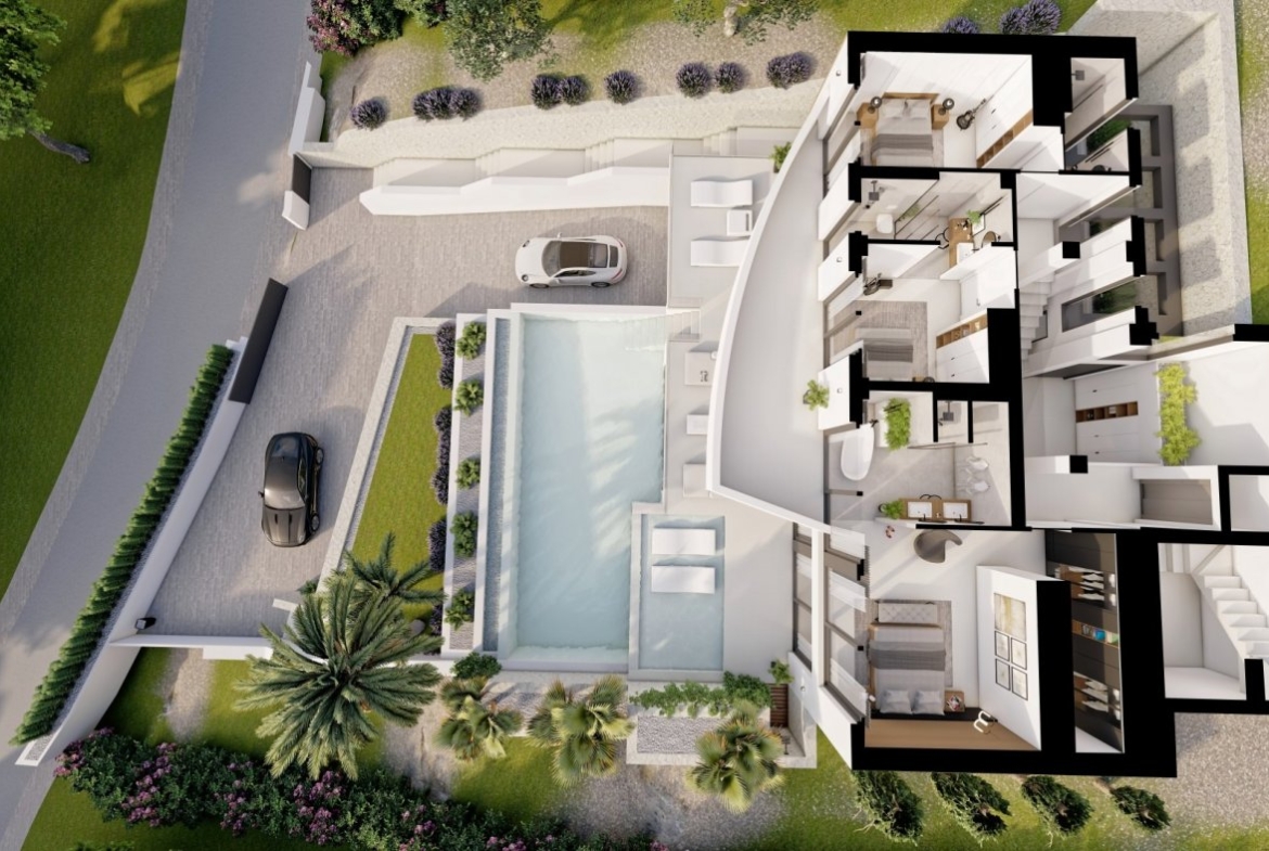 Villa de lujo a medida en Sierra de Altea
