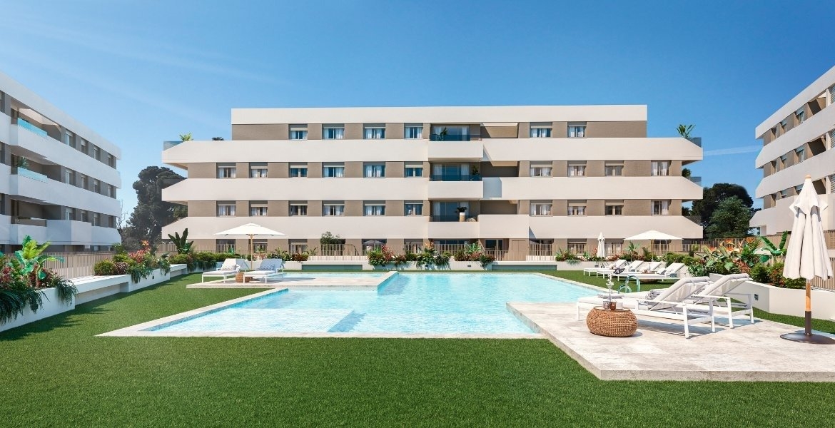 Nuevo proyecto de apartamentos en Playa de San Juan