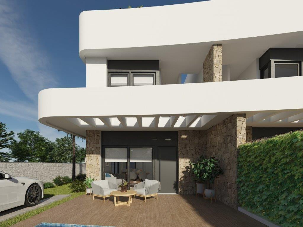 NEW CONSTRUCTION. LUXURY VILLAS. TOWNHOUSES. IN MONTESINOS LA HERRADA