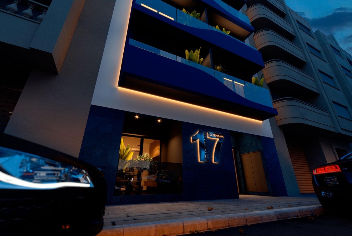 NEW BUILD IN PLAYA DE ACEQUION. 2 BEDROOMS. 2 BATHROOMS. COMMUNITY POOL. BARBECUE AND CHILL-OUT AREA.