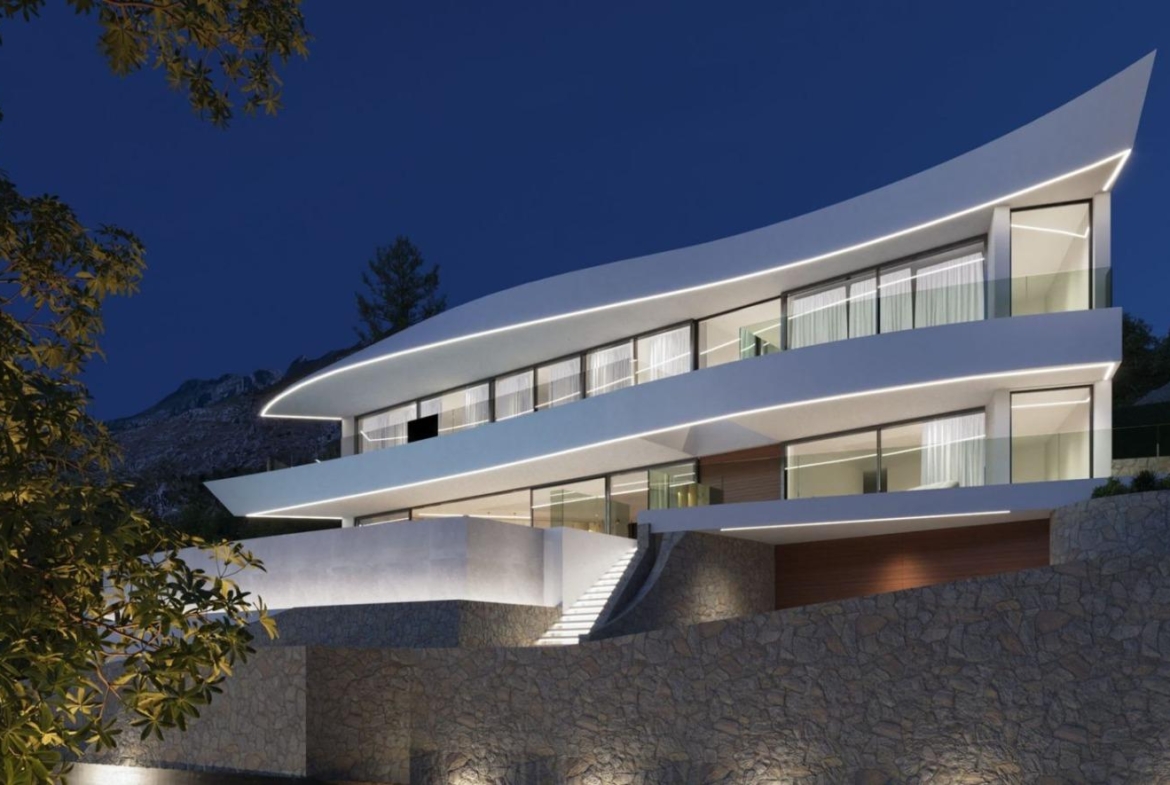 Luxury villa with exclusive design in the Sierra de Altea