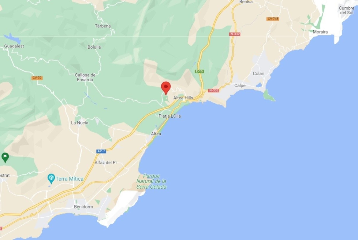 Villa de lujo a medida en Sierra de Altea