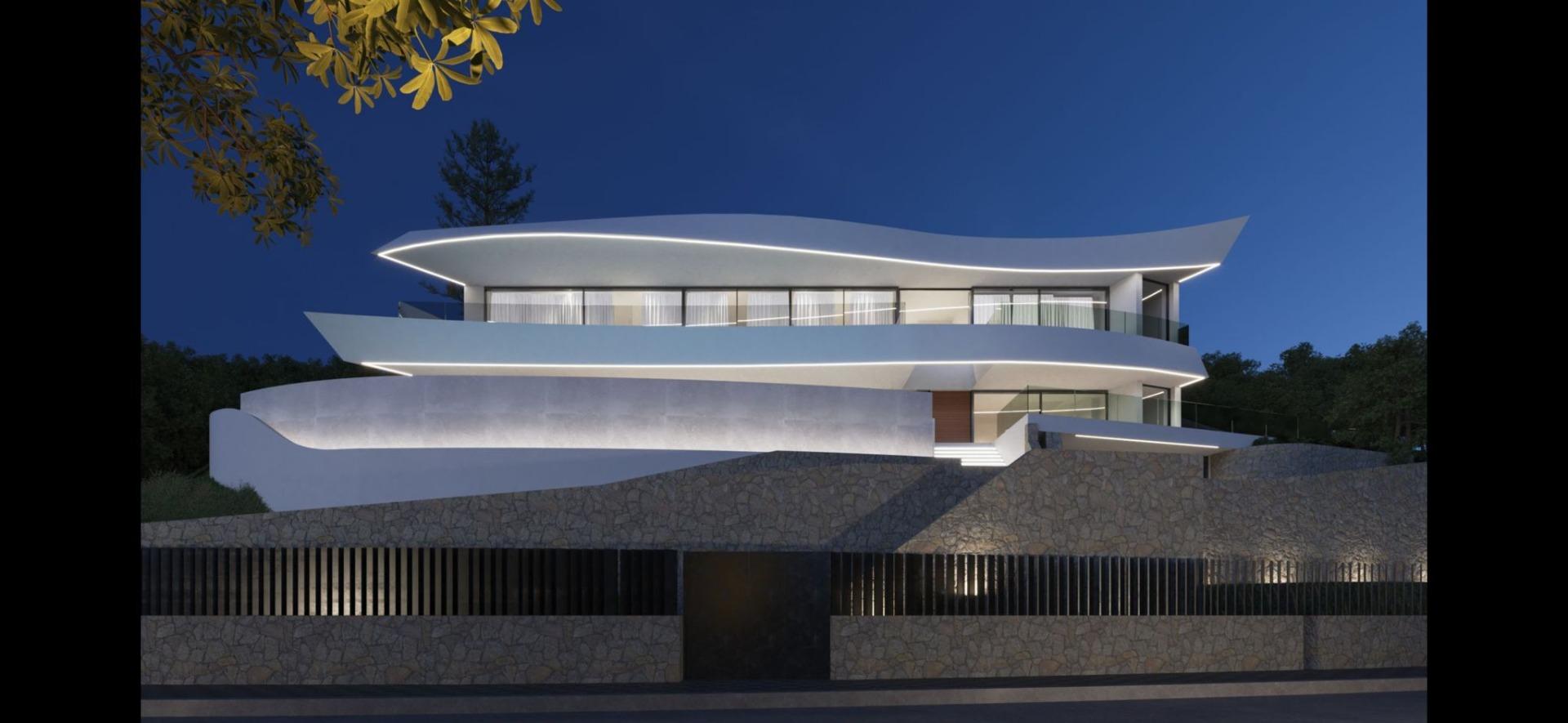 5-23-21 Luxury villa with exclusive design in the Sierra de Altea