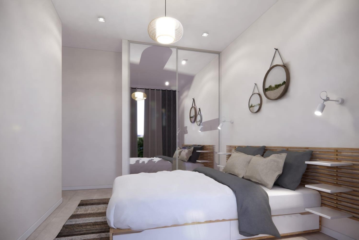 OBRA NUEVA! BUNGALOW EN PLANTA ALTA CON SOLARIUM PRIVADO DE 63 M2. 3 DORM. 2 BAÑOS. SUPERFICIE 71 M2.