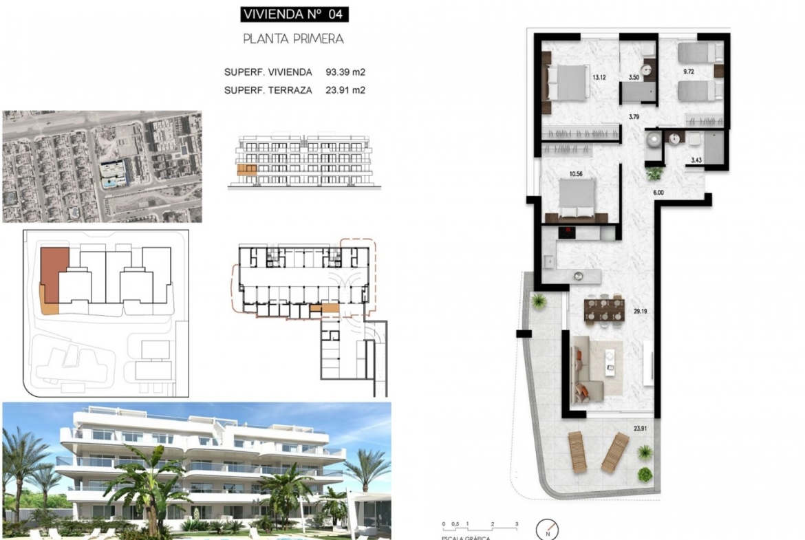 NIEUWE BUILD RESIDENTIAL COMPLEX IN LOMAS DE CABO ROIG