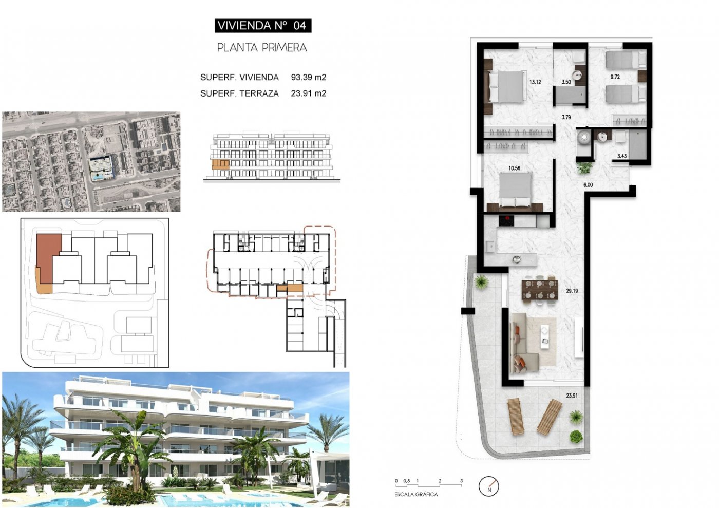 NIEUWE BUILD RESIDENTIAL COMPLEX IN LOMAS DE CABO ROIG