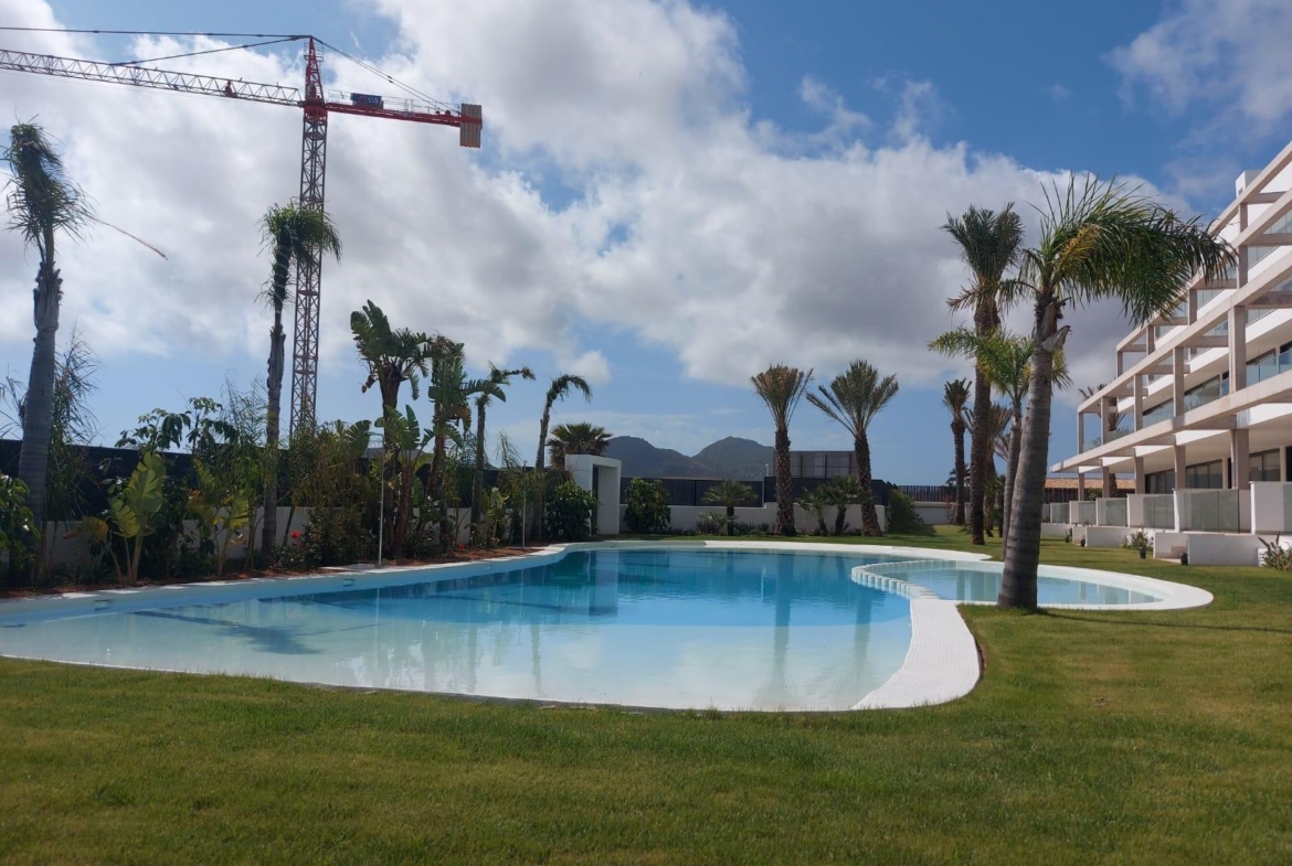 Apartment in Cabo de Palos with sea views and community pool