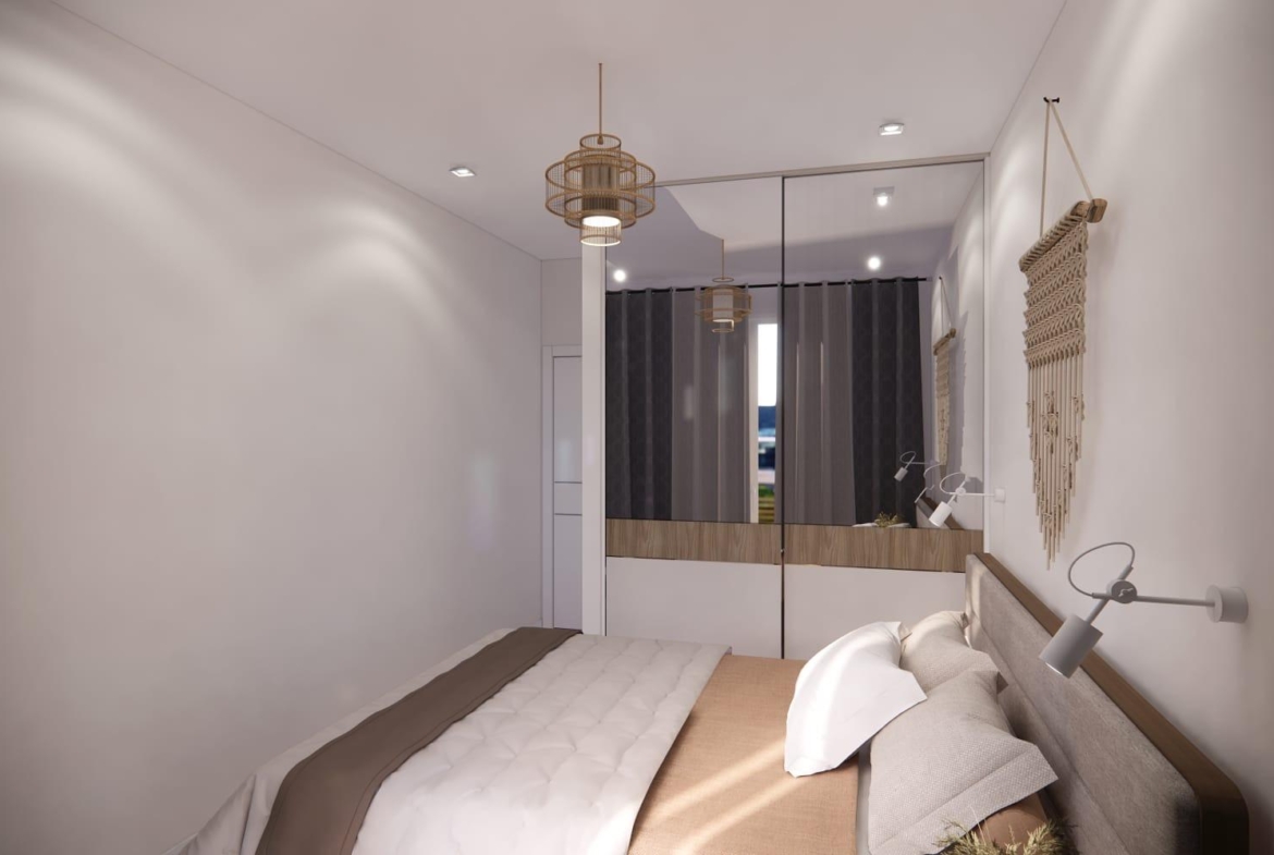 OBRA NUEVA! BUNGALOW EN PLANTA ALTA CON SOLARIUM PRIVADO DE 63 M2. 3 DORM. 2 BAÑOS. SUPERFICIE 71 M2.
