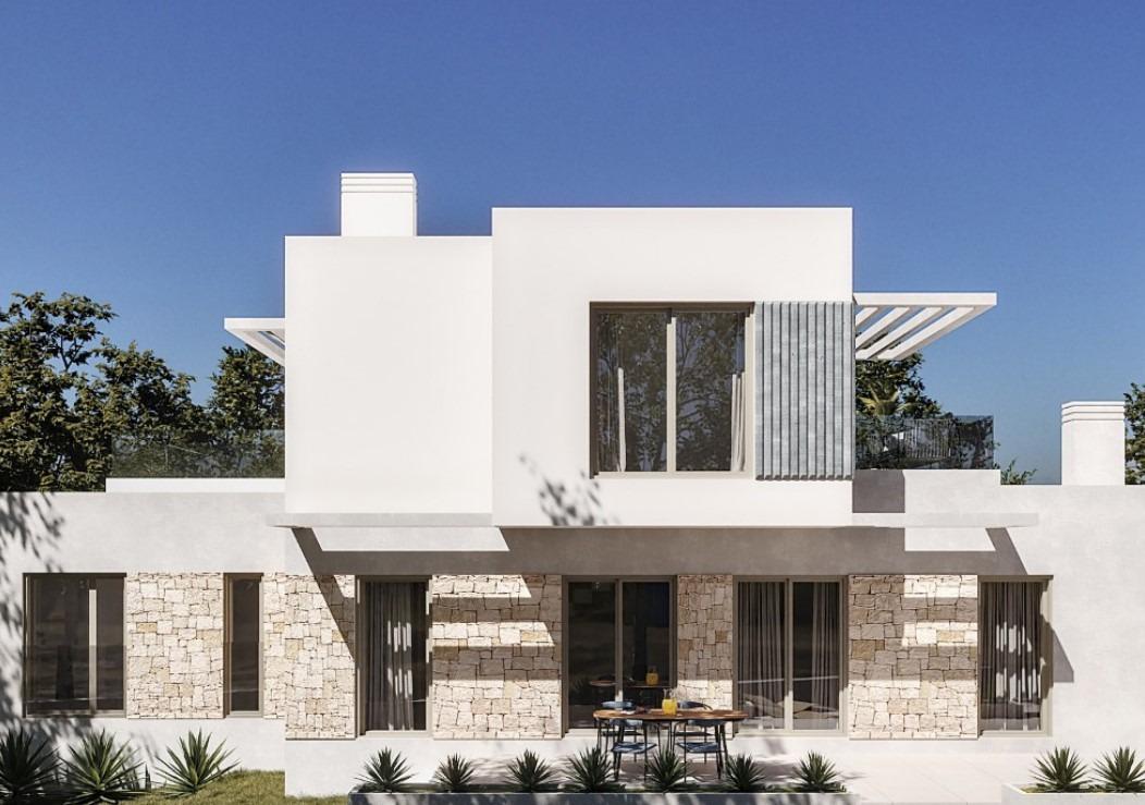 Independent villas of avant-garde design in Sierra Cortina