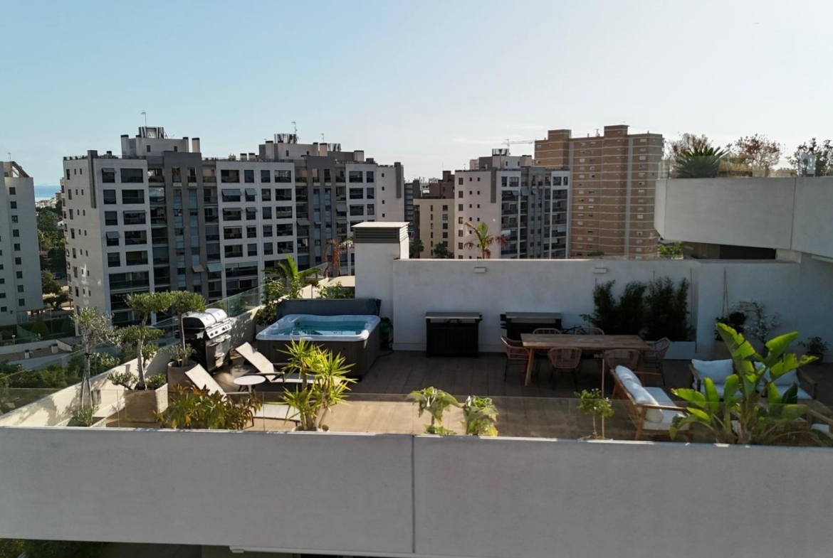 Exclusivo ático con impresionante terraza solárium en Azara, Pau 5