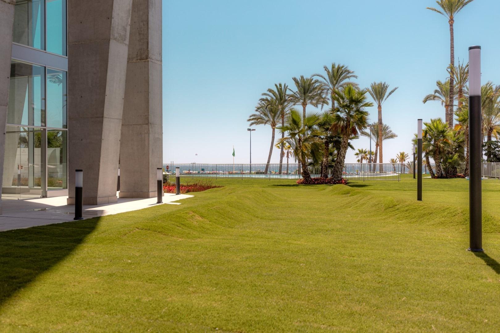Last luxury apartments on the first line of Poniente beach