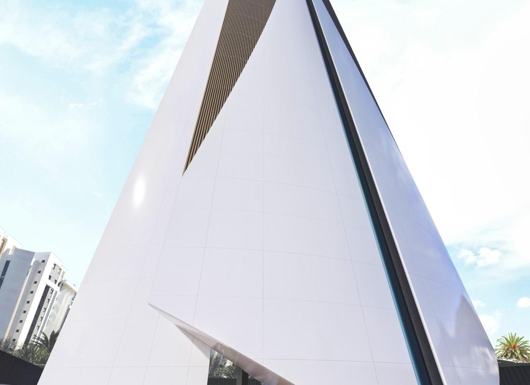 New designer apartments facing the Mediterranean Sea