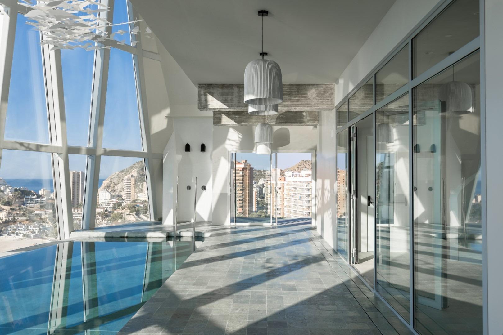Last luxury apartments on the first line of Poniente beach
