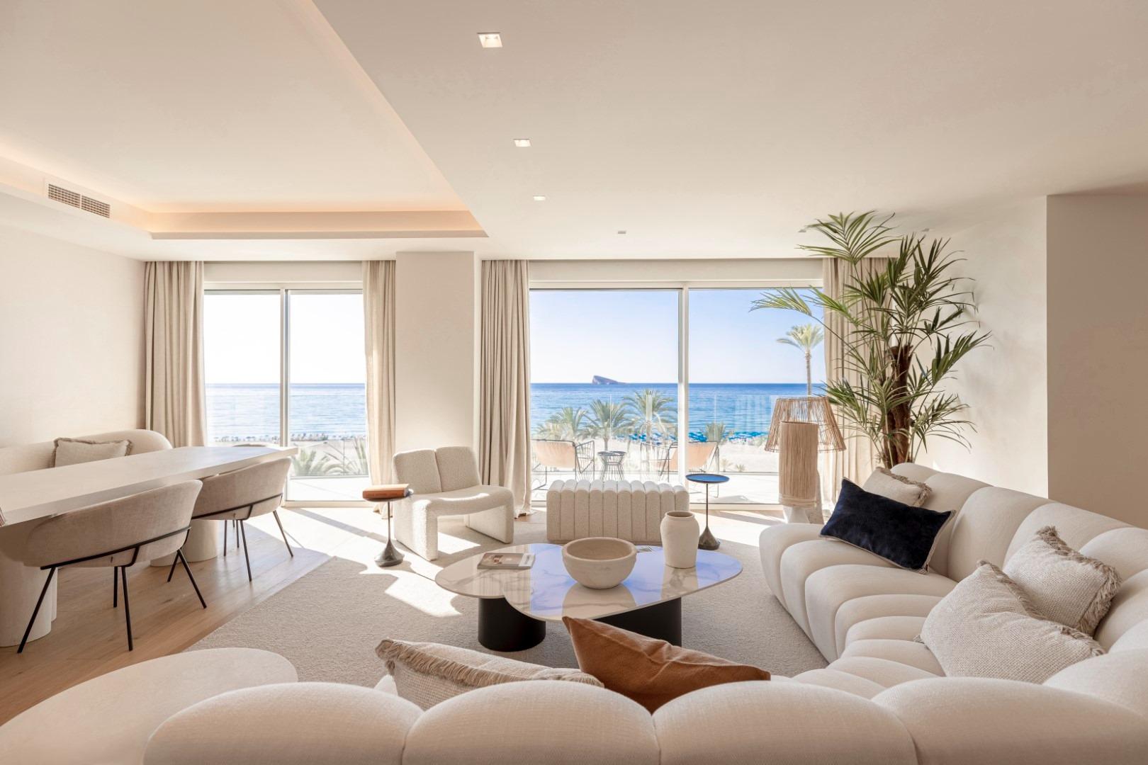 Last luxury apartments on the first line of Poniente beach