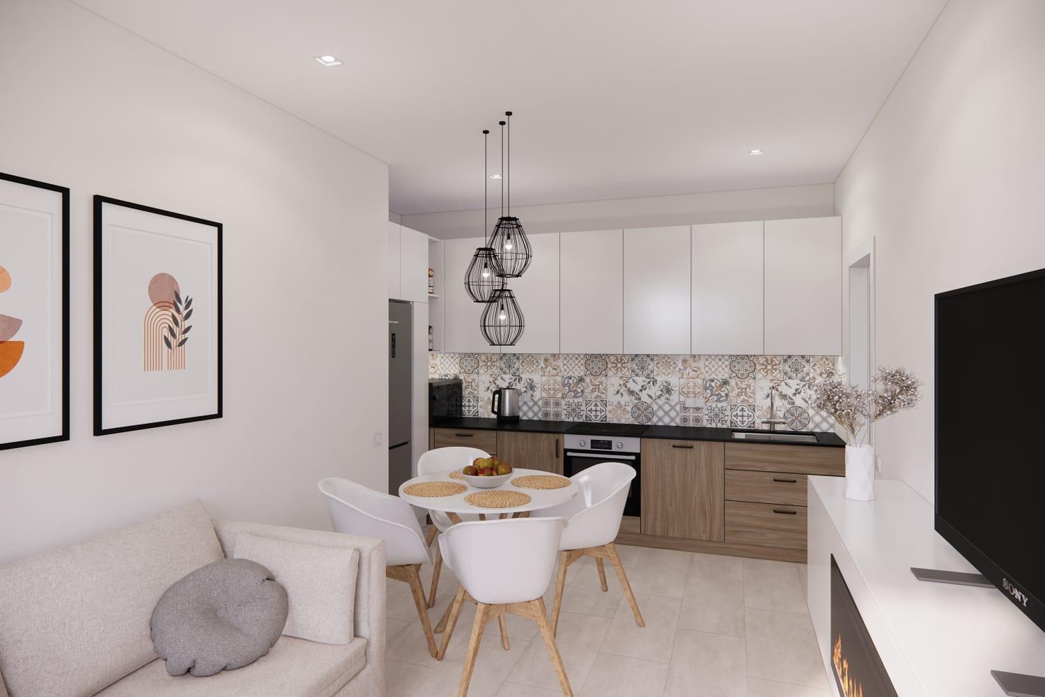 OBRA NUEVA! BUNGALOW EN PLANTA ALTA CON SOLARIUM PRIVADO DE 63 M2. 3 DORM. 2 BAÑOS. SUPERFICIE 71 M2.