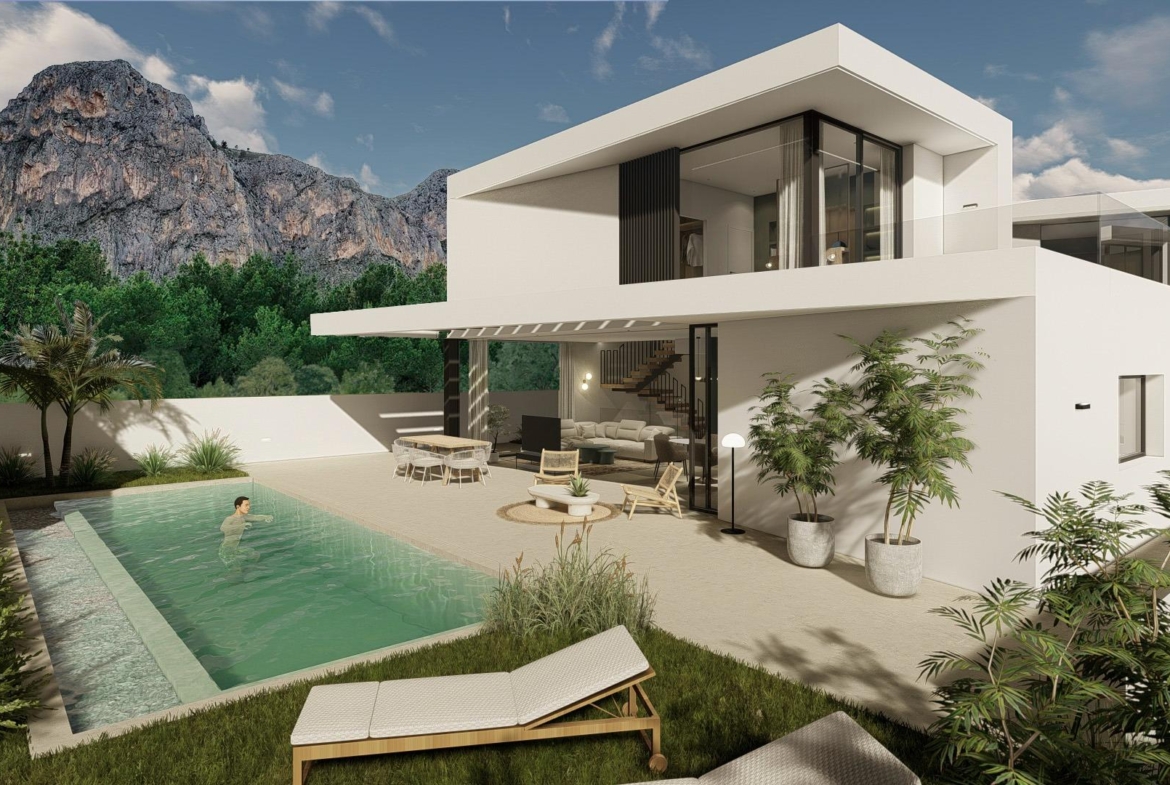 Luxe residentieel complex in Polop