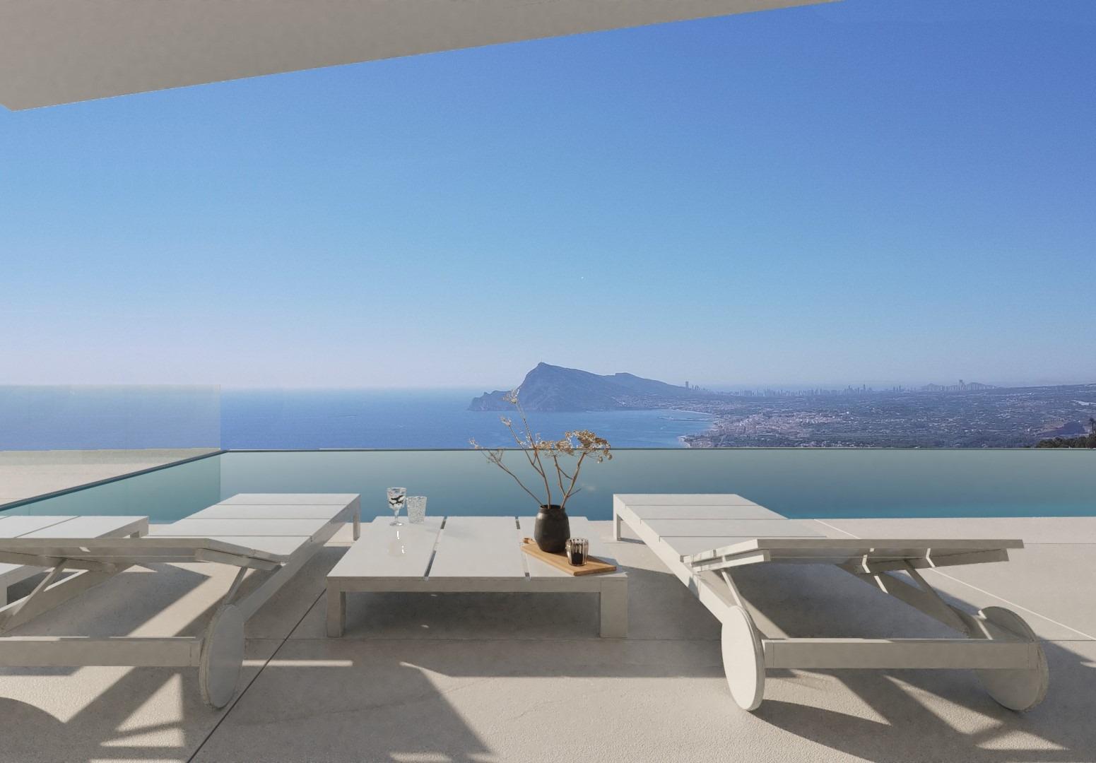 5-4-44 Luxury villa with exclusive design in the Sierra de Altea