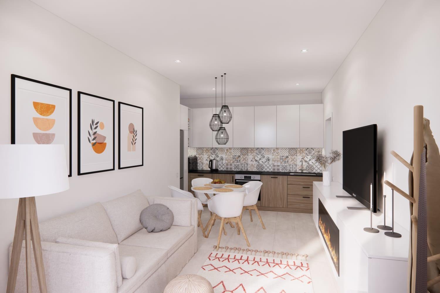 OBRA NUEVA! BUNGALOW EN PLANTA ALTA CON SOLARIUM PRIVADO DE 63 M2. 3 DORM. 2 BAÑOS. SUPERFICIE 71 M2.