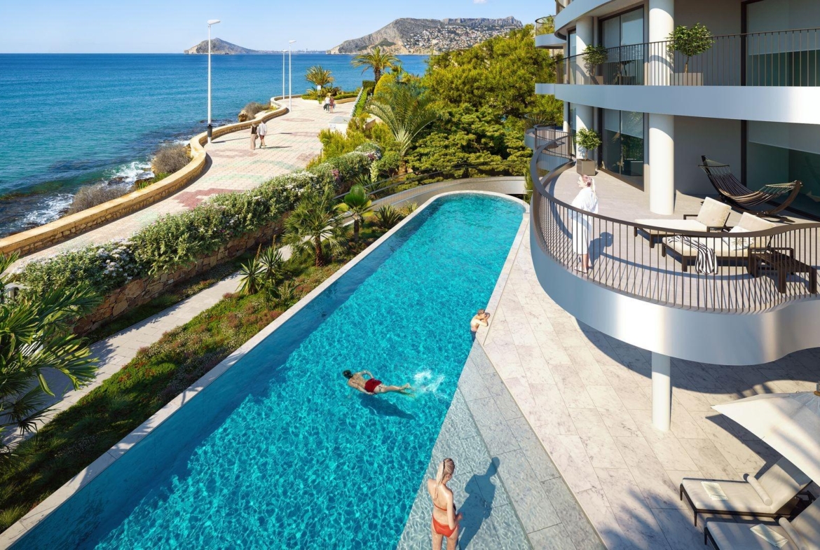 Homes with modern design and high technology on the front line