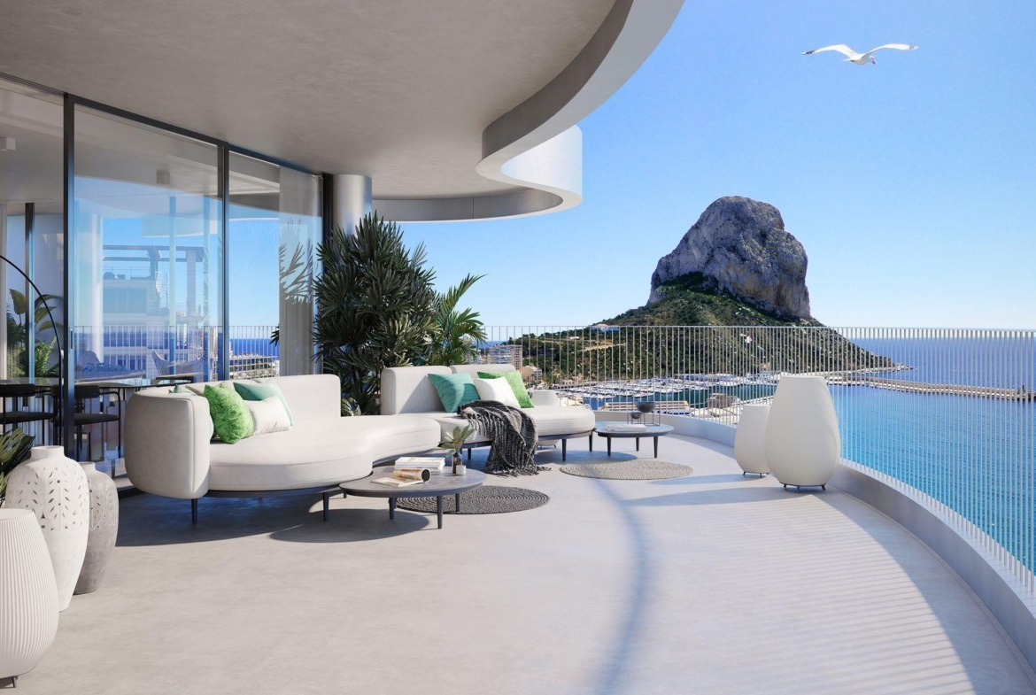 Homes with modern design and high technology on the front line