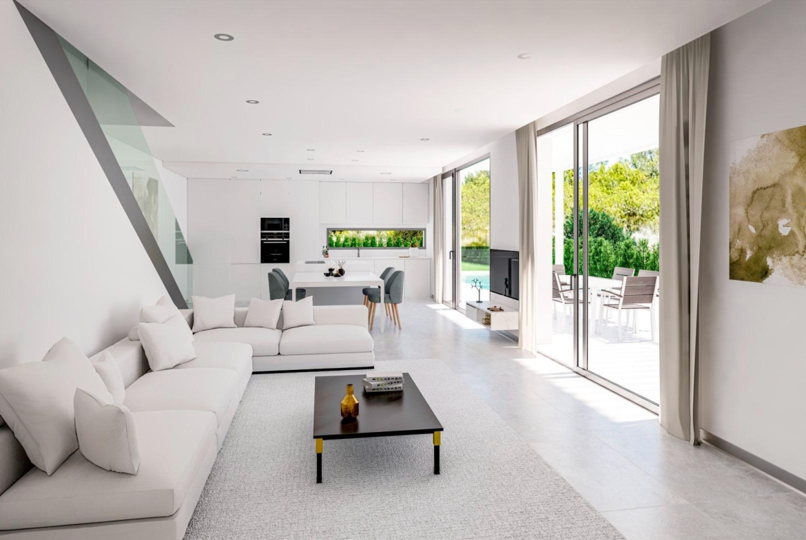 New luxury villas with private pool in Sierra Cortina