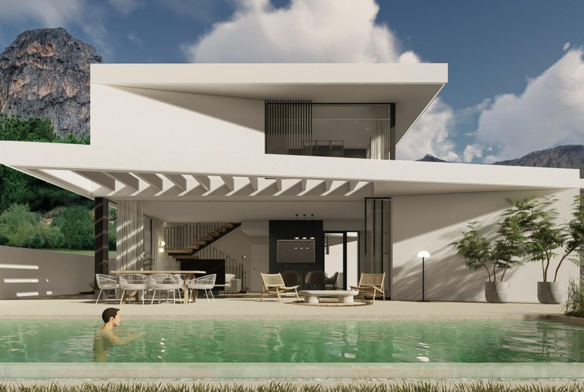 Luxe residentieel complex in Polop