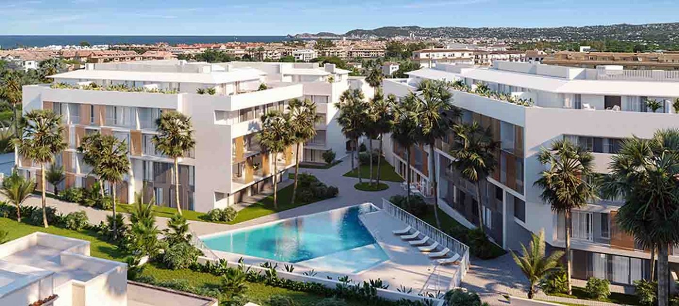 5-5-4 NEW RESIDENTIAL IN JAVEA 5 MINUTES FROM THE BEACH, THE PORT AND THE CENTER !!!