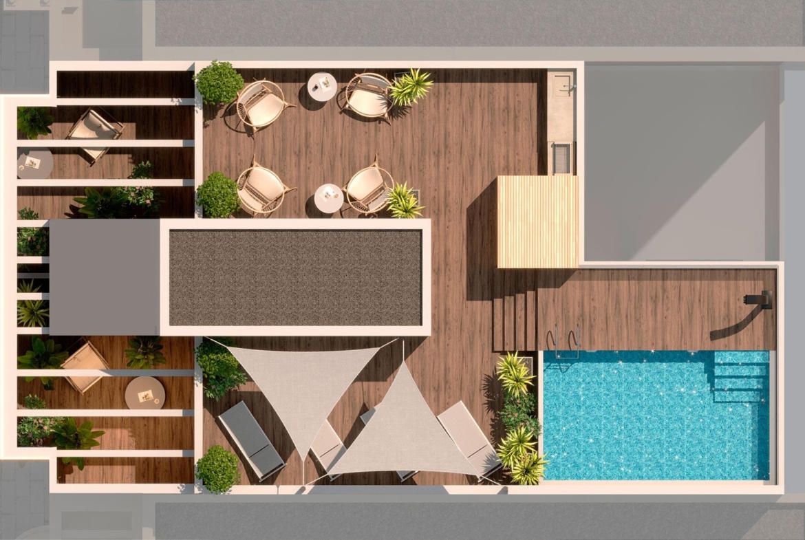 NEW BUILD IN PLAYA DE ACEQUION. 2 BEDROOMS. 2 BATHROOMS. COMMUNITY POOL. BARBECUE AND CHILL-OUT AREA.