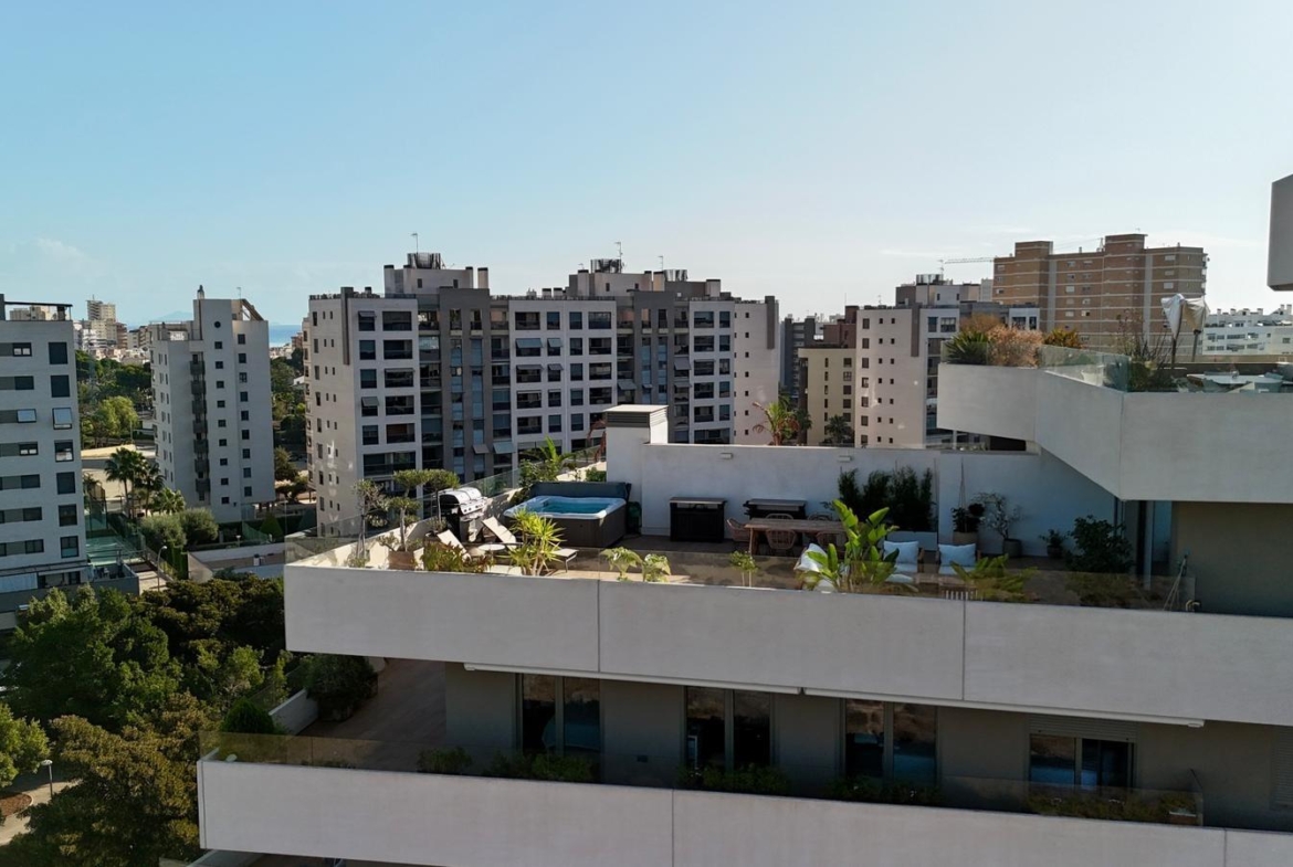 Exclusivo ático con impresionante terraza solárium en Azara, Pau 5