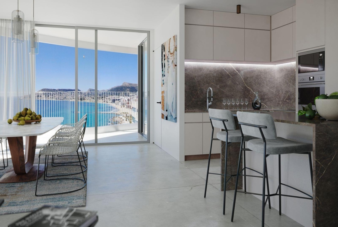 Homes with modern design and high technology on the front line