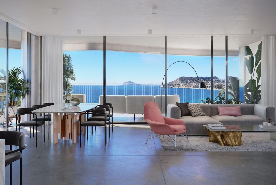 Homes with modern design and high technology on the front line