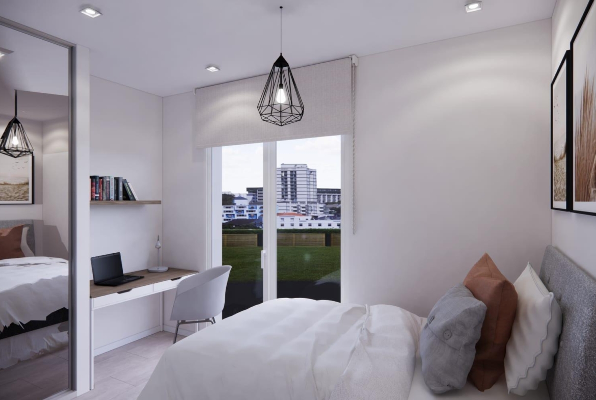 OBRA NUEVA! BUNGALOW EN PLANTA ALTA CON SOLARIUM PRIVADO DE 63 M2. 3 DORM. 2 BAÑOS. SUPERFICIE 71 M2.