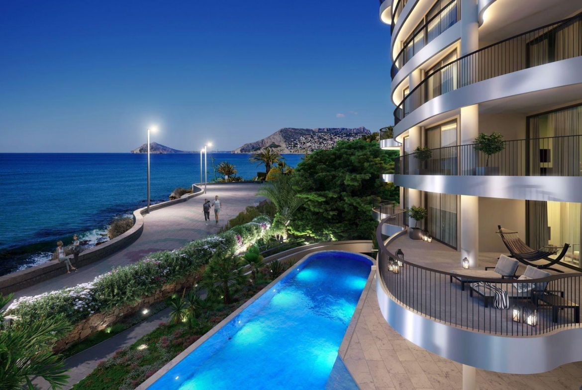 Homes with modern design and high technology on the front line