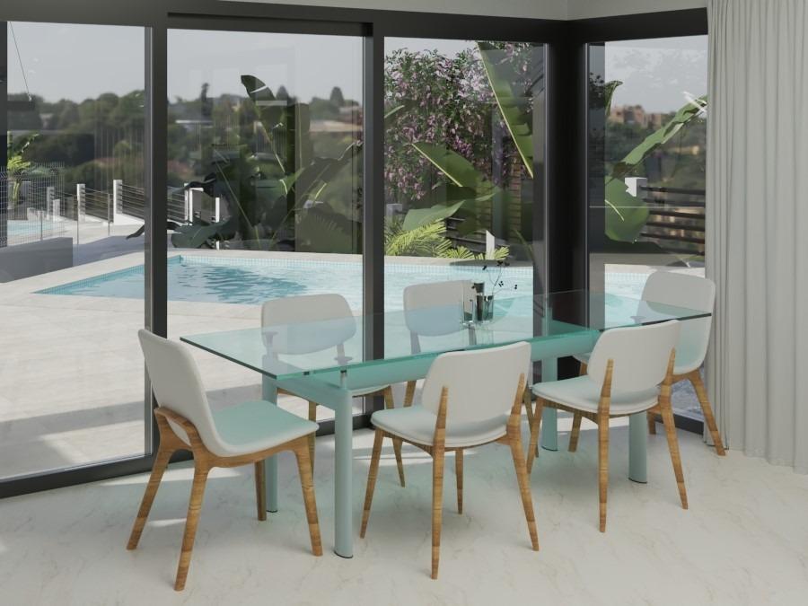Newly built villa with private pool and next to the sea