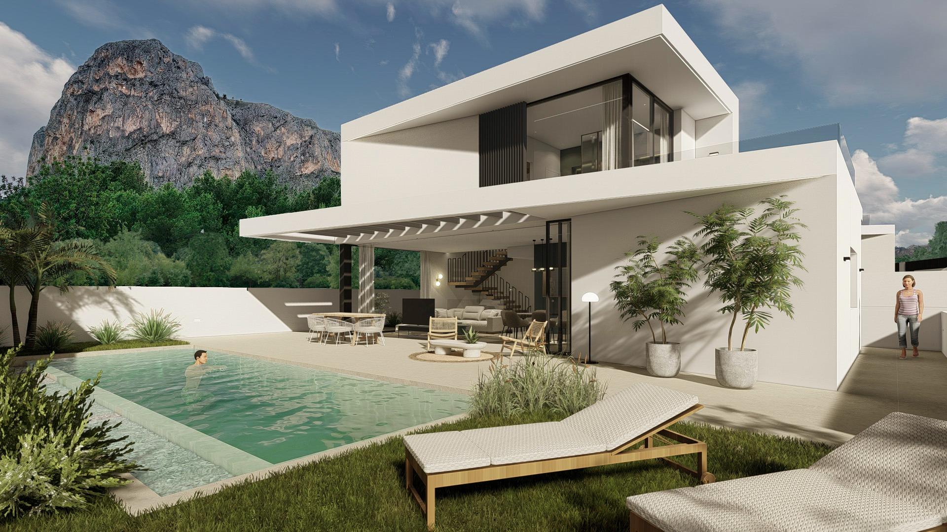 Luxe residentieel complex in Polop