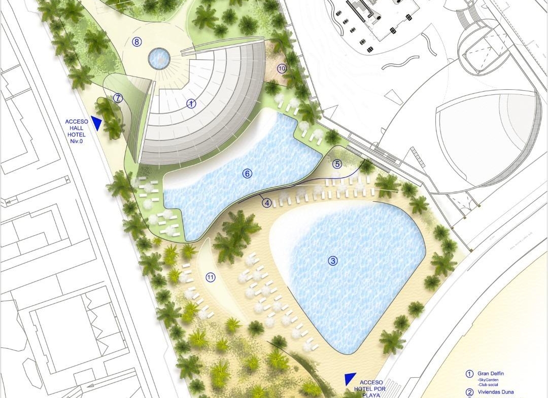 New exclusive apartments on the beachfront