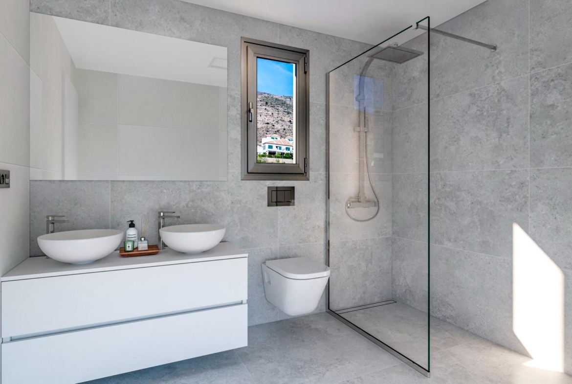 New luxury villas with private pool in Sierra Cortina