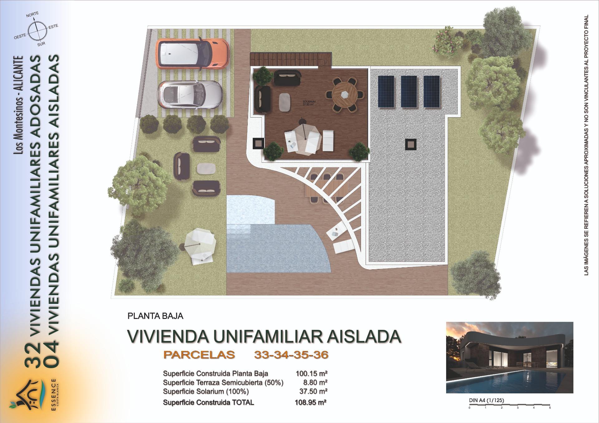 5-8-28 NEW CONSTRUCTION. LUXURY VILLAS. TOWNHOUSES. IN MONTESINOS LA HERRADA