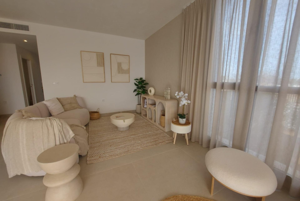 Apartment in Cabo de Palos with sea views and community pool