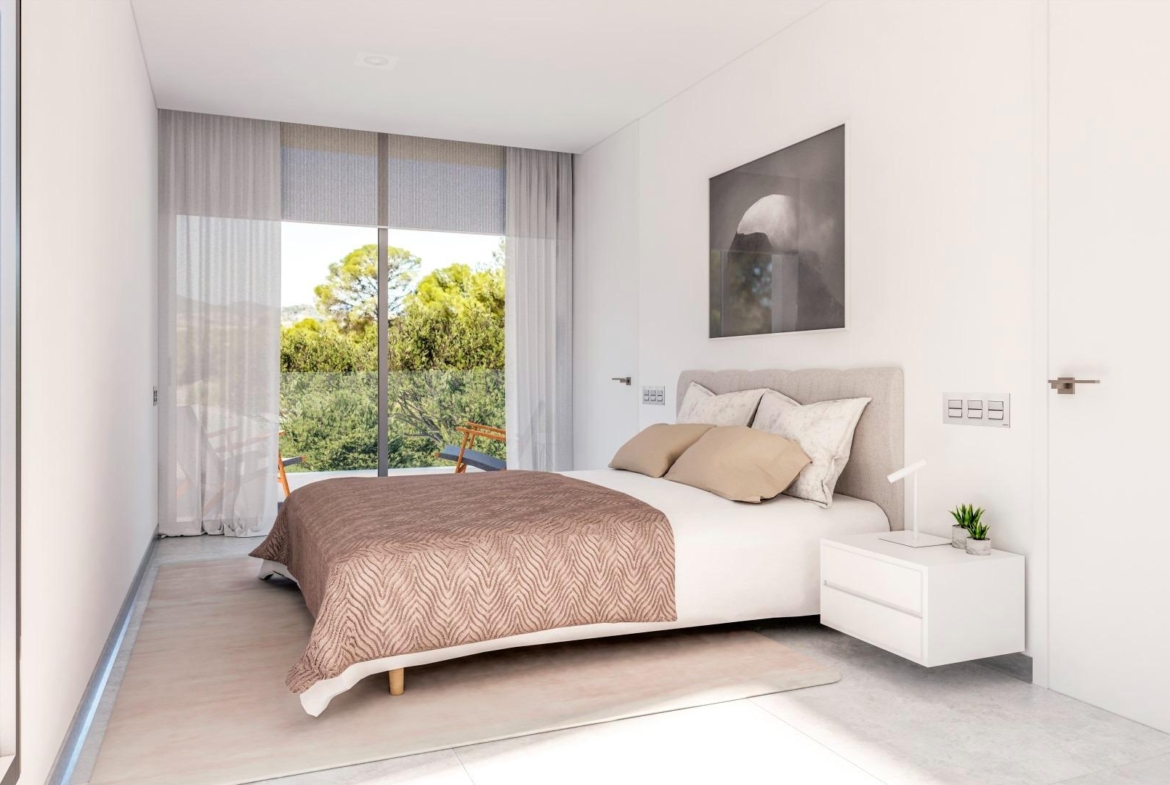New luxury villas with private pool in Sierra Cortina