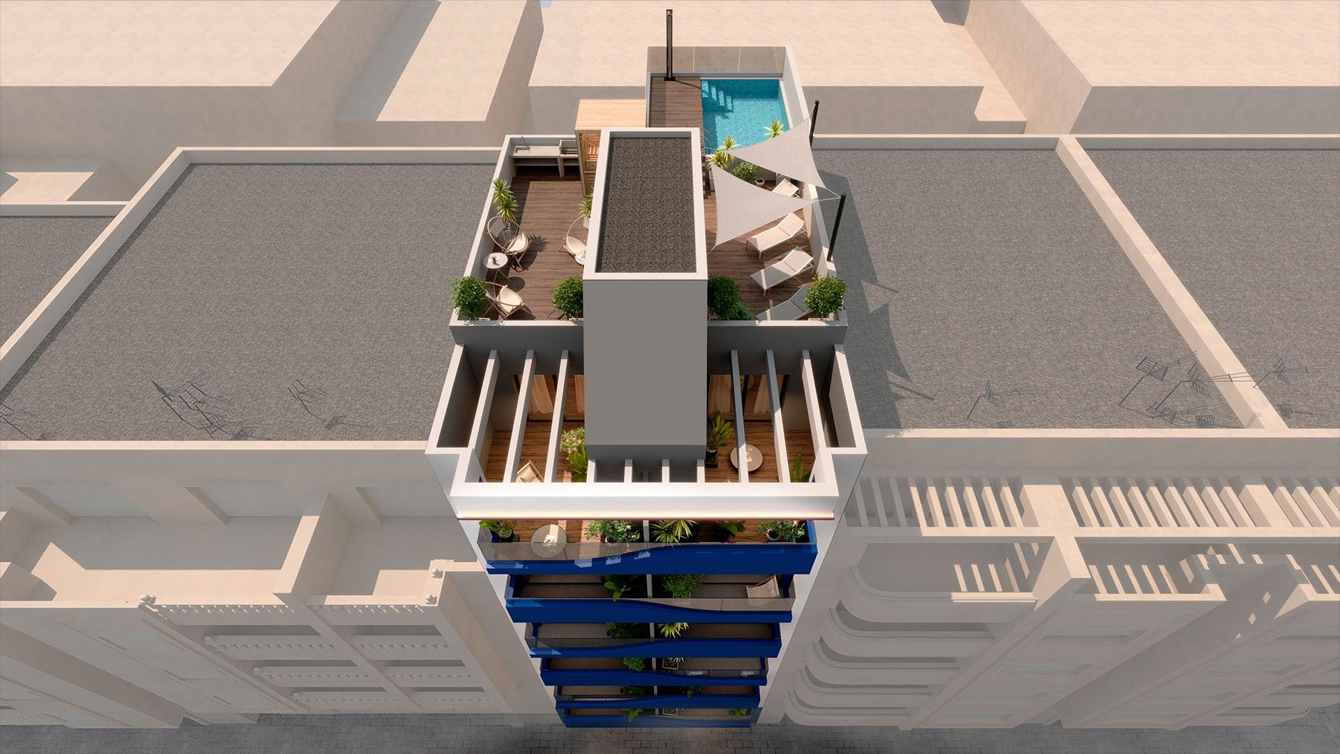 5-9-50 NEW BUILD IN PLAYA DE ACEQUION. 2 BEDROOMS. 2 BATHROOMS. COMMUNITY POOL. BARBECUE AND CHILL-OUT AREA.