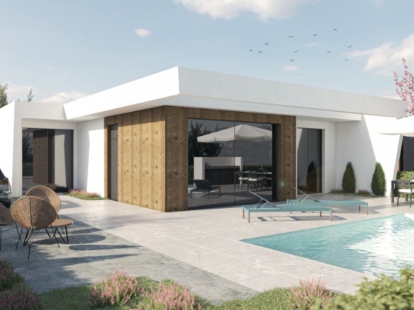 NIEUWE BUILD EEN NIVEAU VILLA’S IN ALTOANA GOLF RESORT, MURCIA