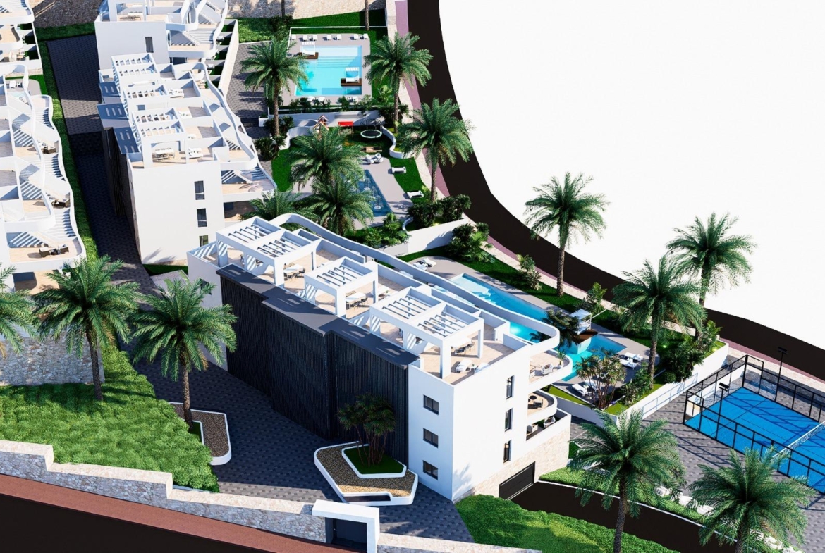 New exclusive homes with sea views